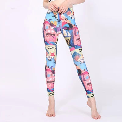 Leggings Leopard Women Leopard Print Leggings Spring And Autumn High Elasticity Pant Leggins High Waist Elastic Legging