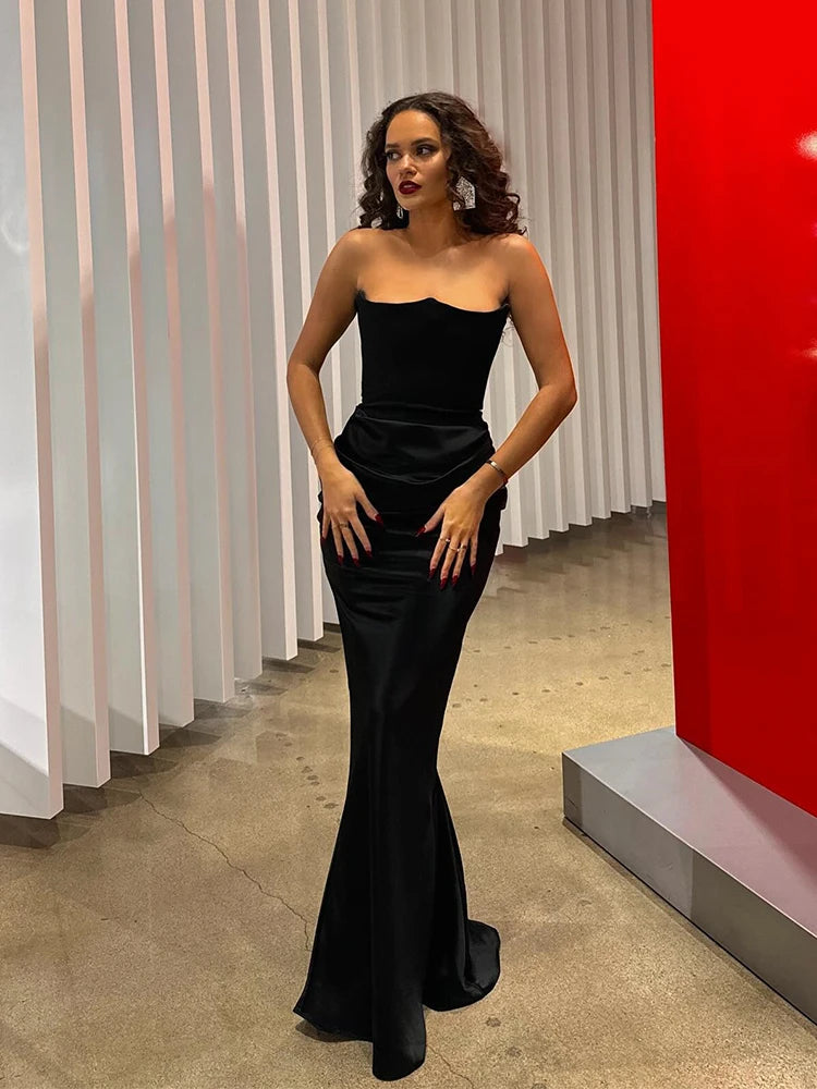 BEAUTY CLOSET COLLECTION - Sexy Dress Elegant Backless