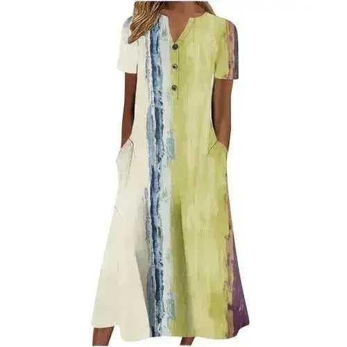 Women's Midi Dress with Pockets