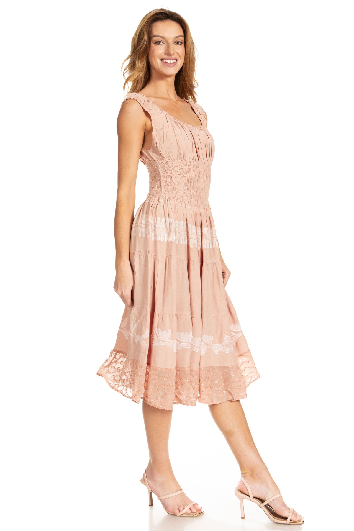Sakkas Alba Off-Shoulder Midi Dress