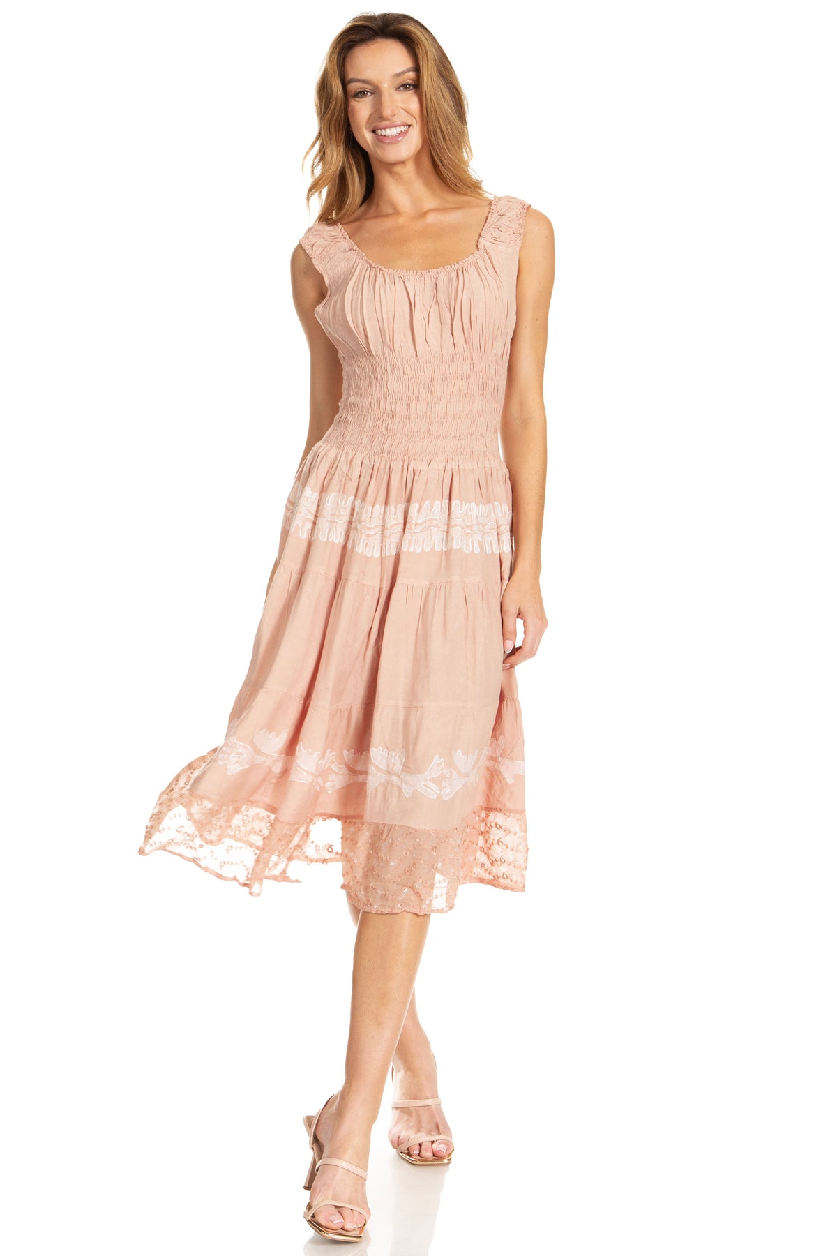 Sakkas Alba Off-Shoulder Midi Dress