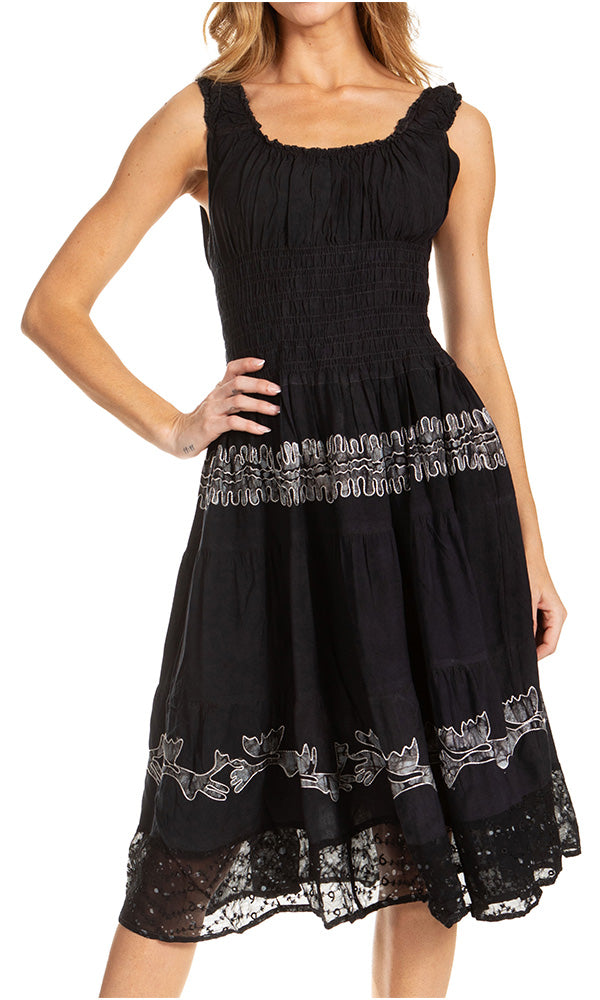 Sakkas Alba Off-Shoulder Midi Dress