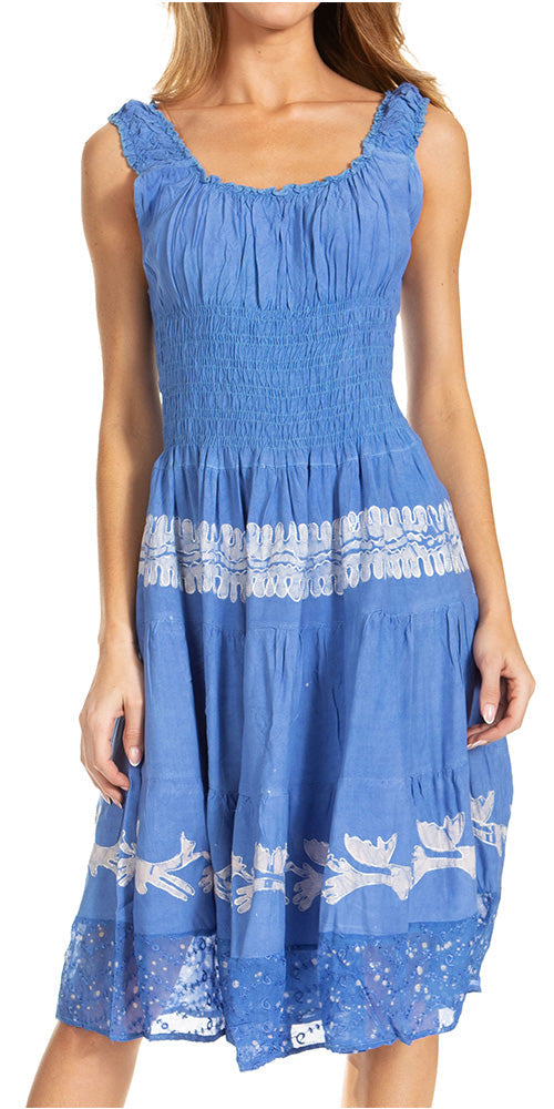 Sakkas Alba Off-Shoulder Midi Dress