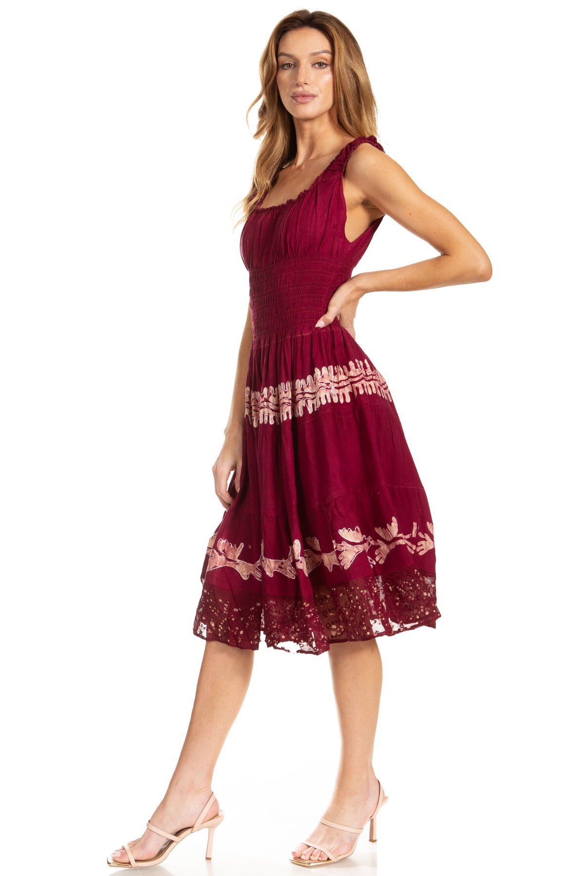 Sakkas Alba Off-Shoulder Midi Dress