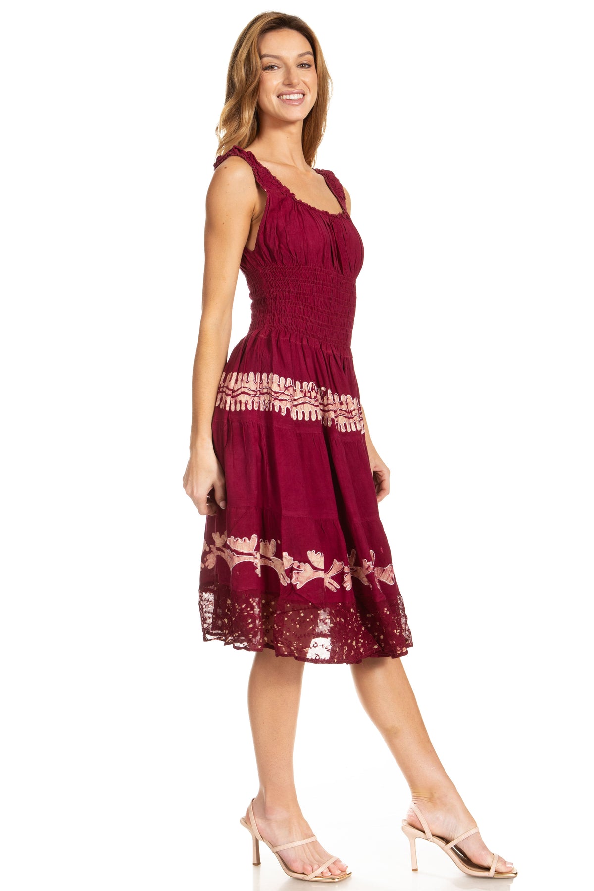 Sakkas Alba Off-Shoulder Midi Dress