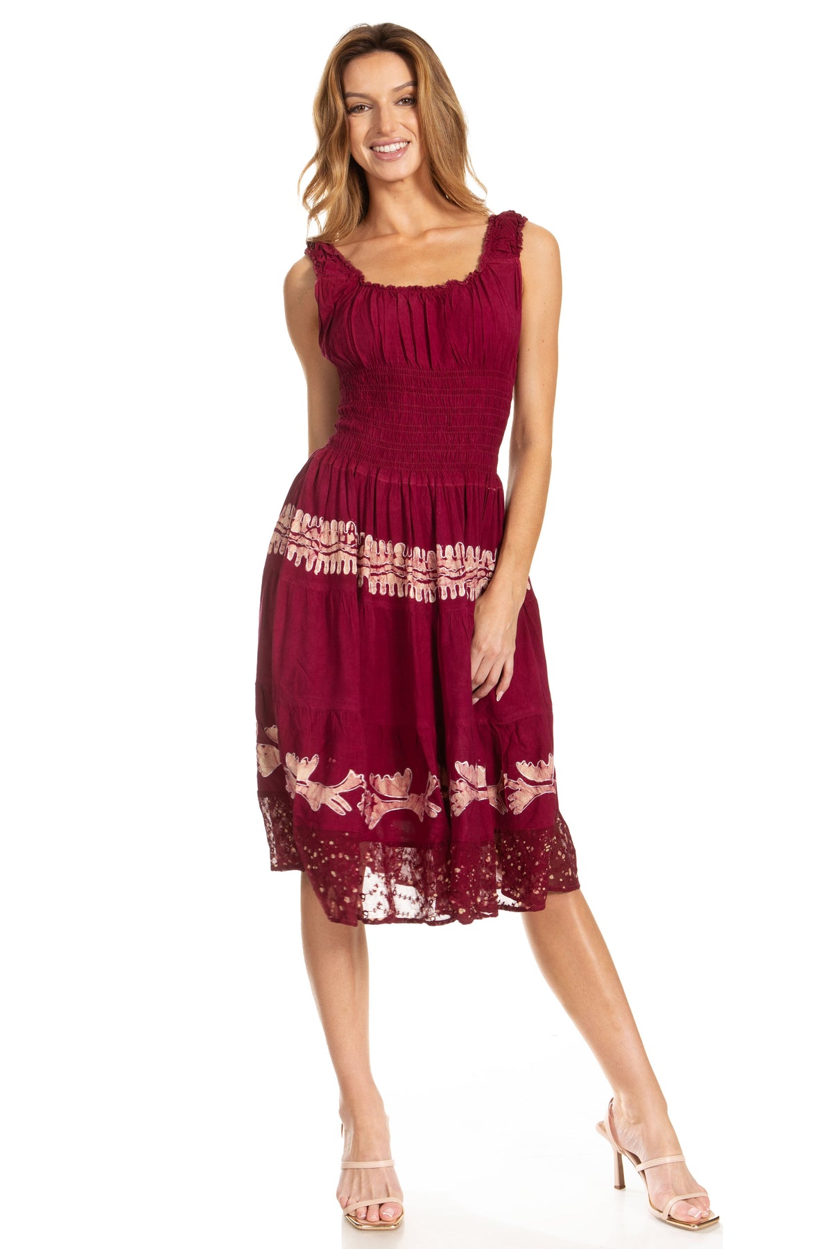 Sakkas Alba Off-Shoulder Midi Dress