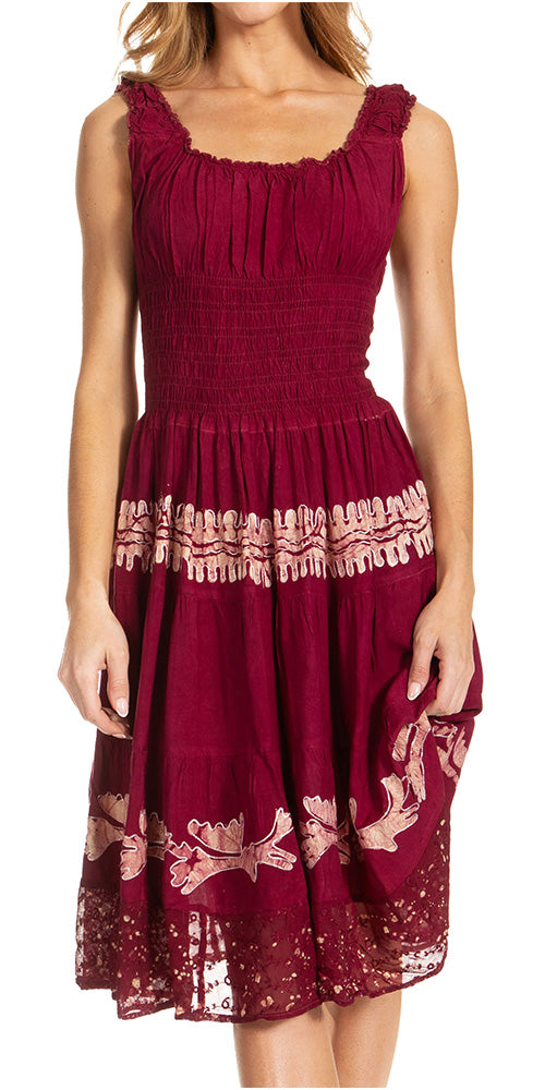 Sakkas Alba Off-Shoulder Midi Dress