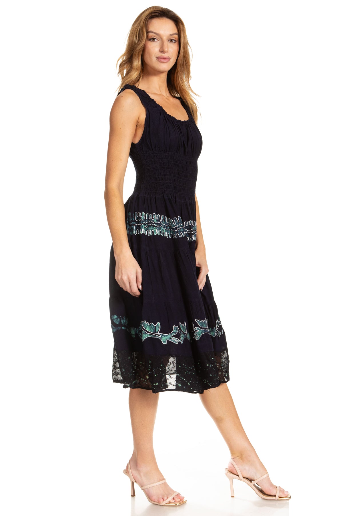 Sakkas Alba Off-Shoulder Midi Dress