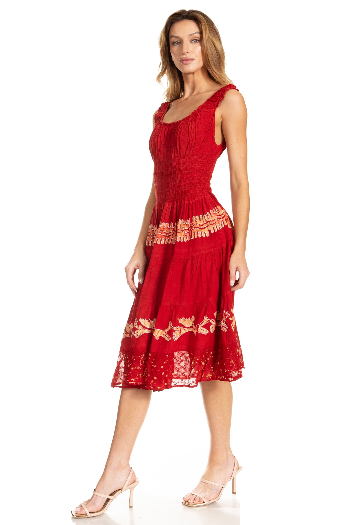 Sakkas Alba Off-Shoulder Midi Dress