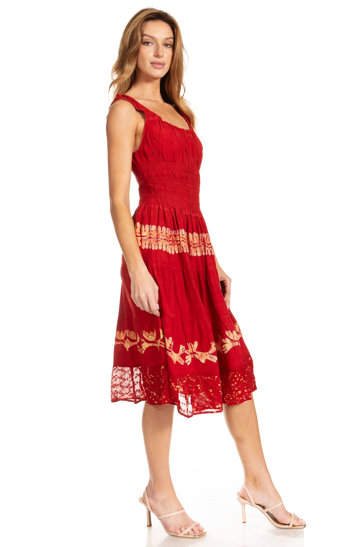Sakkas Alba Off-Shoulder Midi Dress