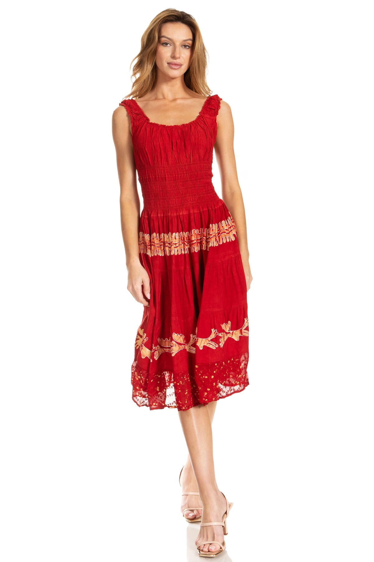 Sakkas Alba Off-Shoulder Midi Dress