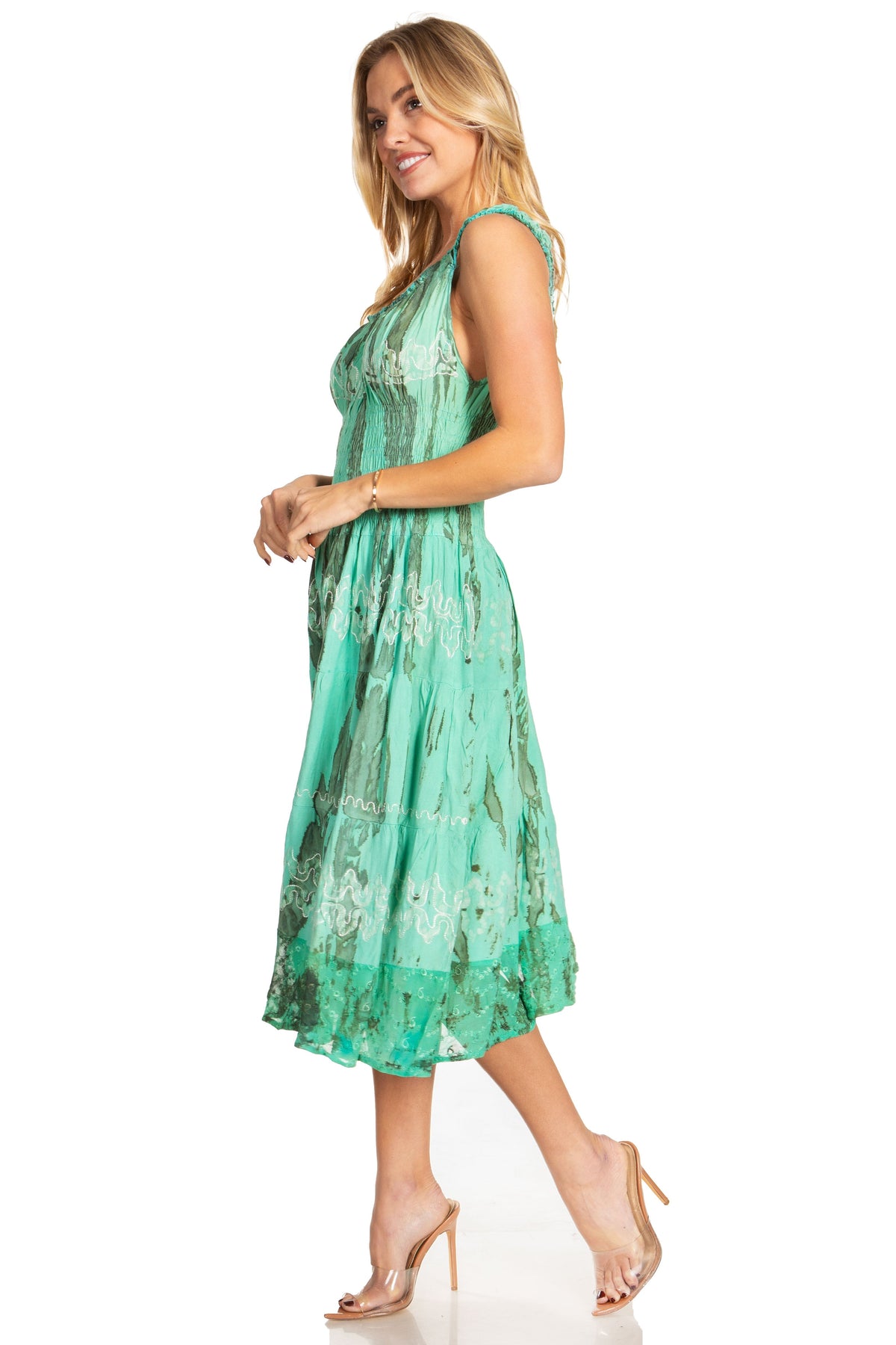 Sakkas Alba Off-Shoulder Midi Dress
