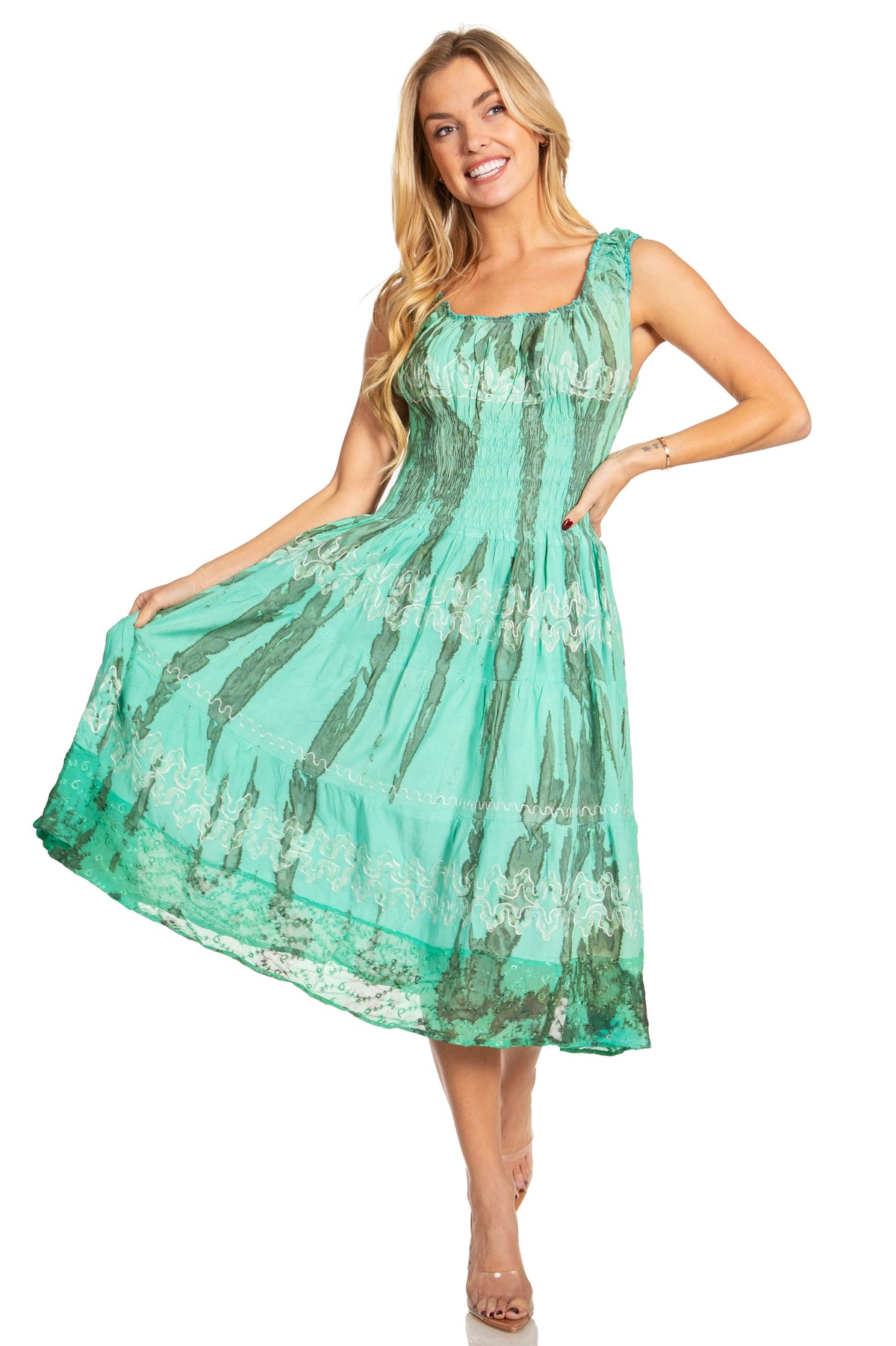 Sakkas Alba Off-Shoulder Midi Dress