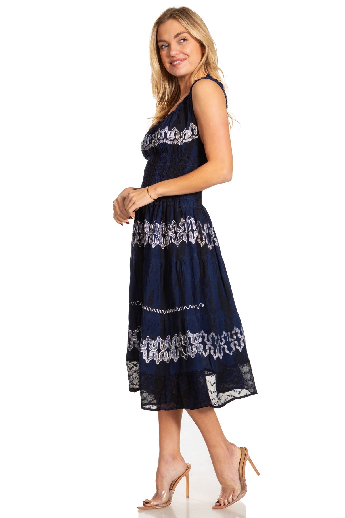 Sakkas Alba Off-Shoulder Midi Dress