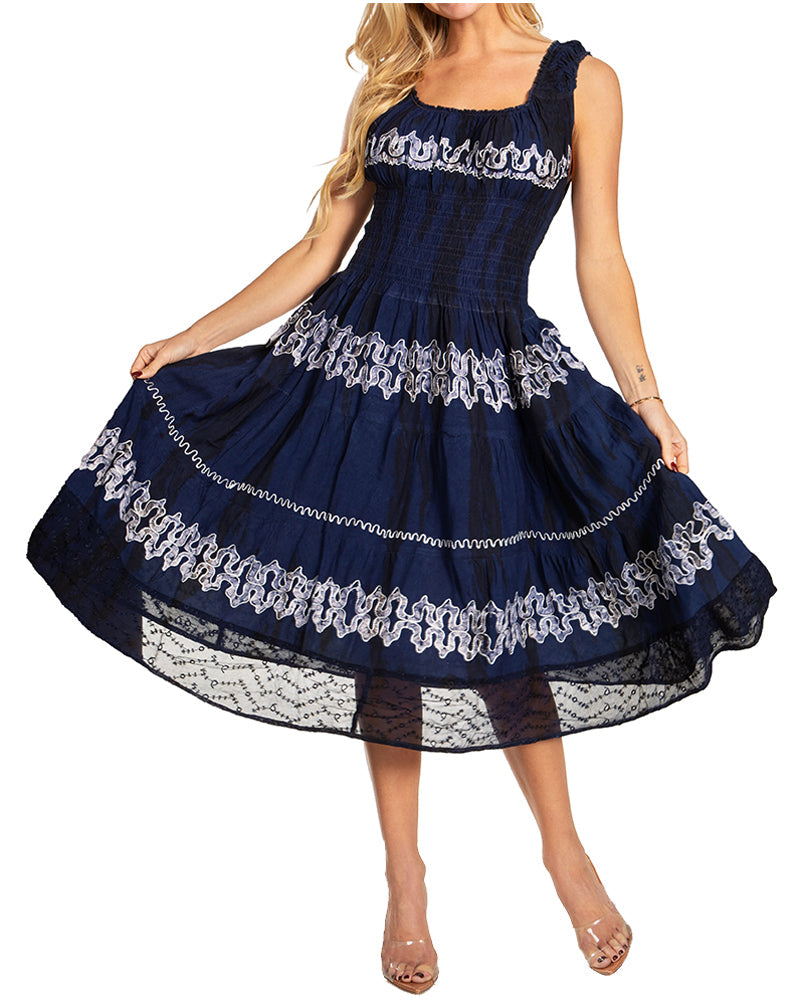 Sakkas Alba Off-Shoulder Midi Dress