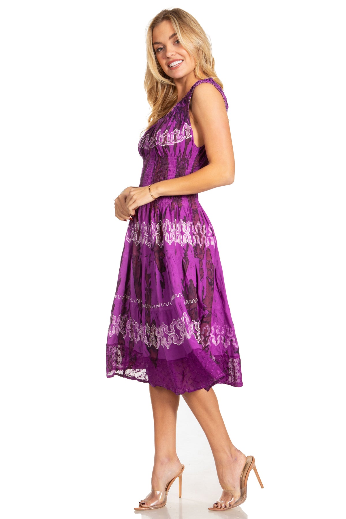 Sakkas Alba Off-Shoulder Midi Dress