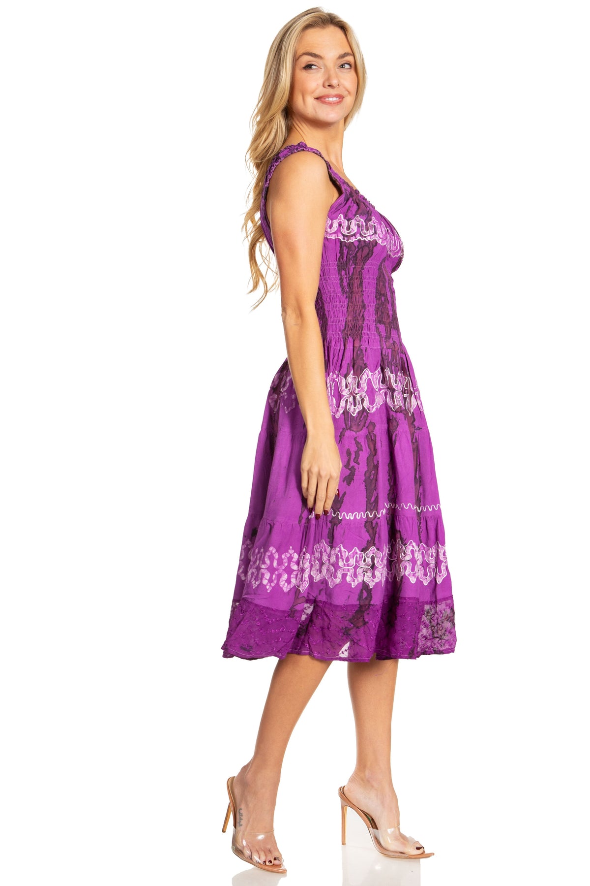 Sakkas Alba Off-Shoulder Midi Dress