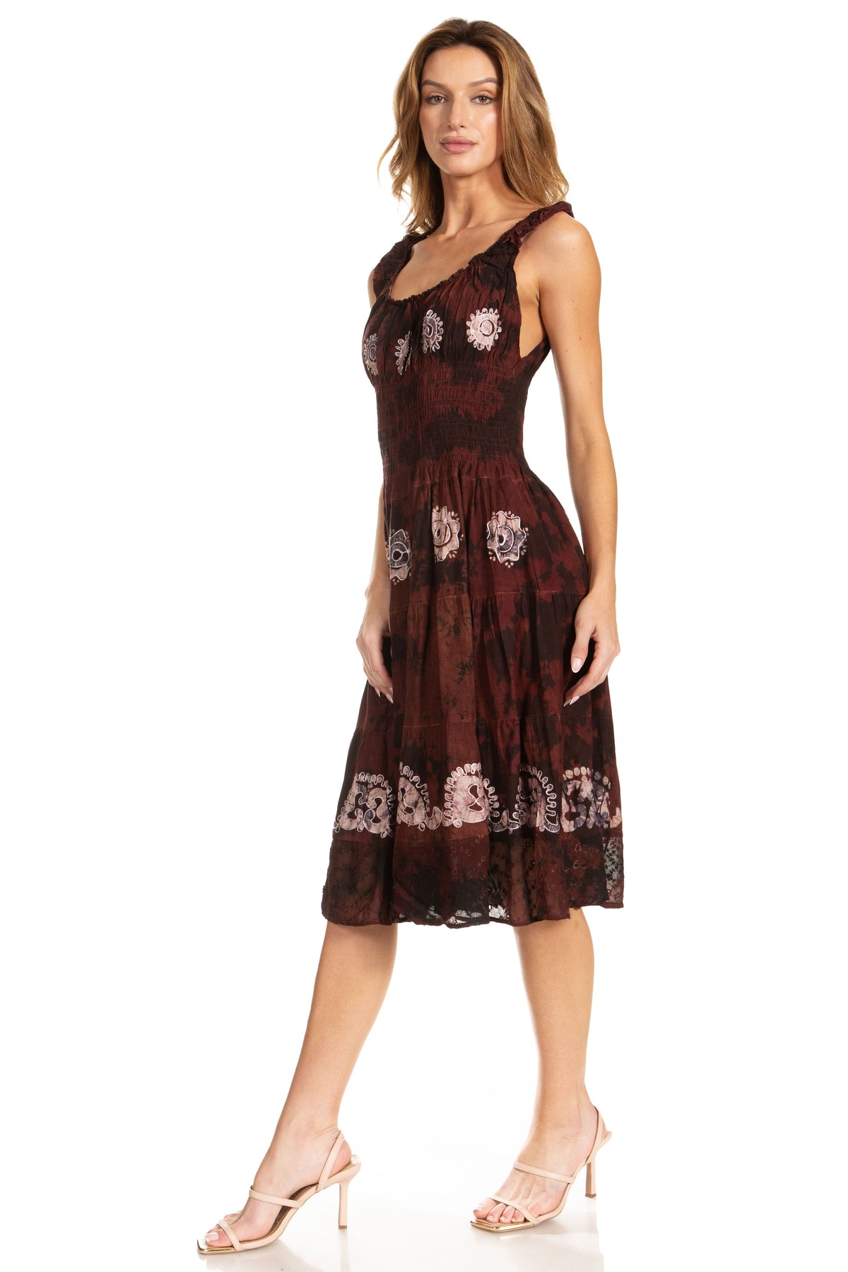 Sakkas Alba Off-Shoulder Midi Dress