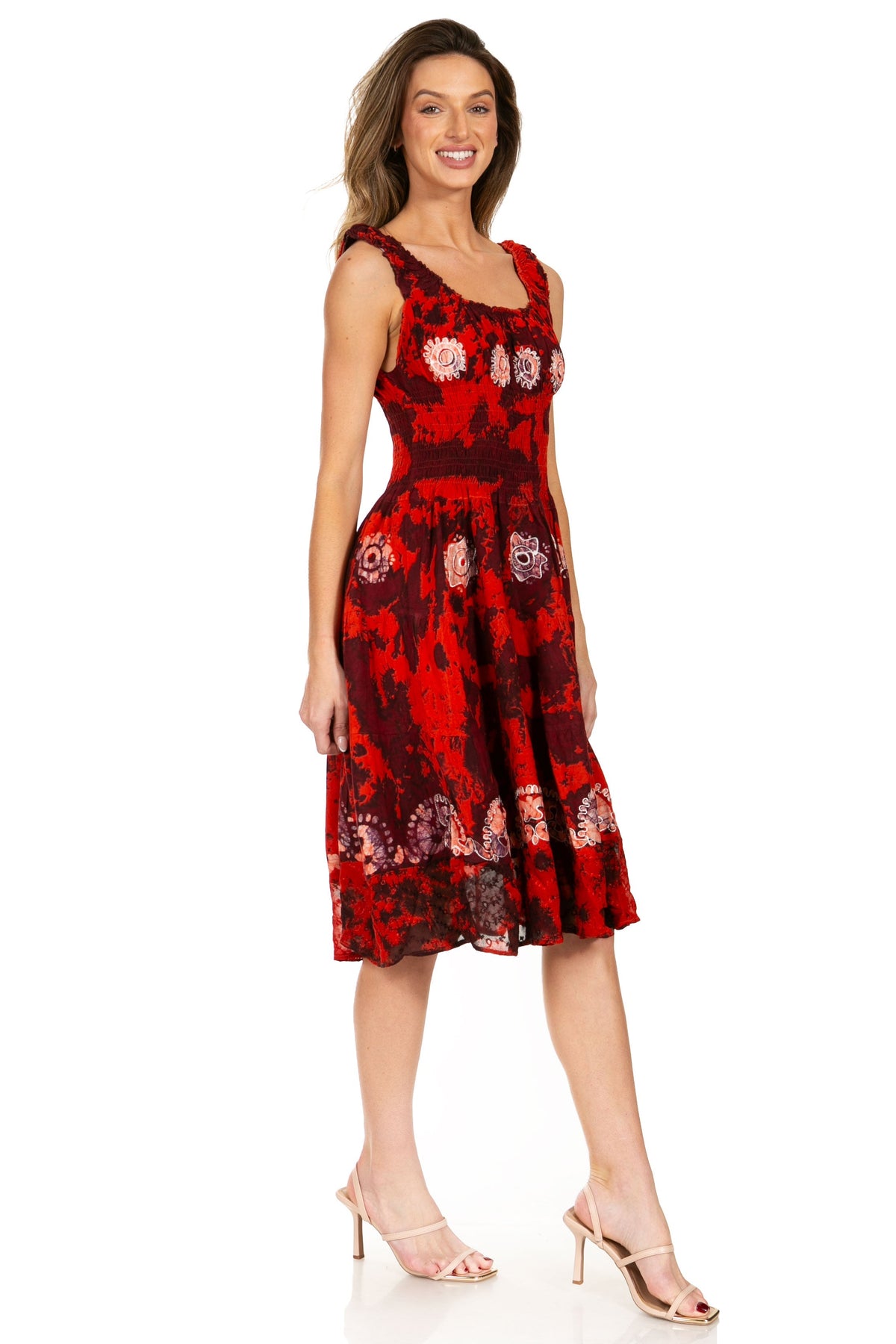 Sakkas Alba Off-Shoulder Midi Dress