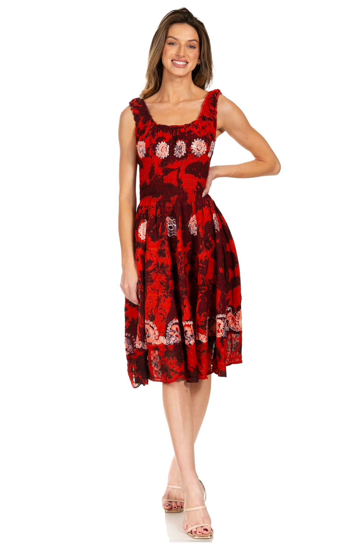 Sakkas Alba Off-Shoulder Midi Dress