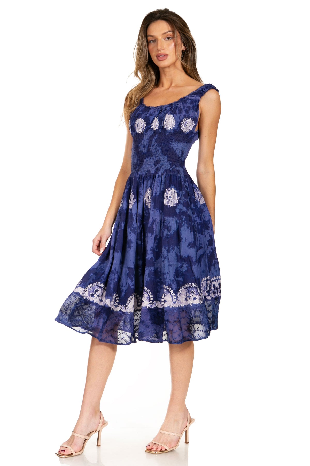 Sakkas Alba Off-Shoulder Midi Dress