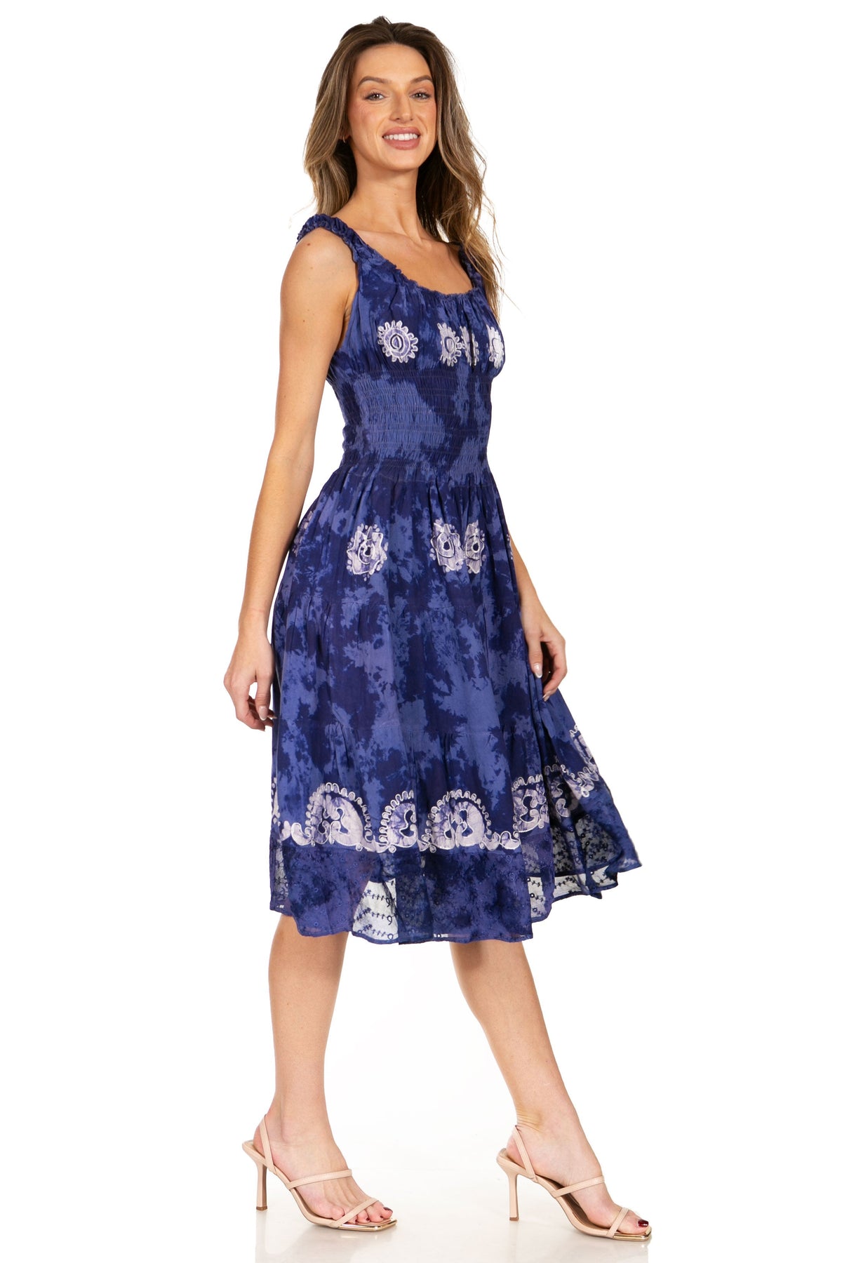 Sakkas Alba Off-Shoulder Midi Dress