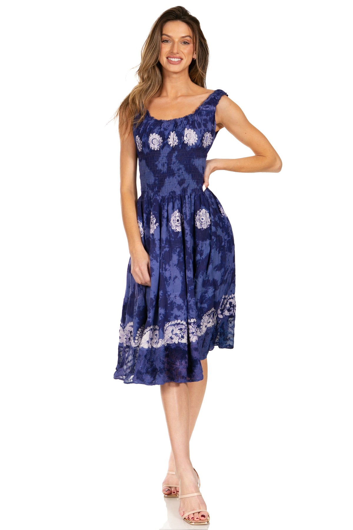 Sakkas Alba Off-Shoulder Midi Dress