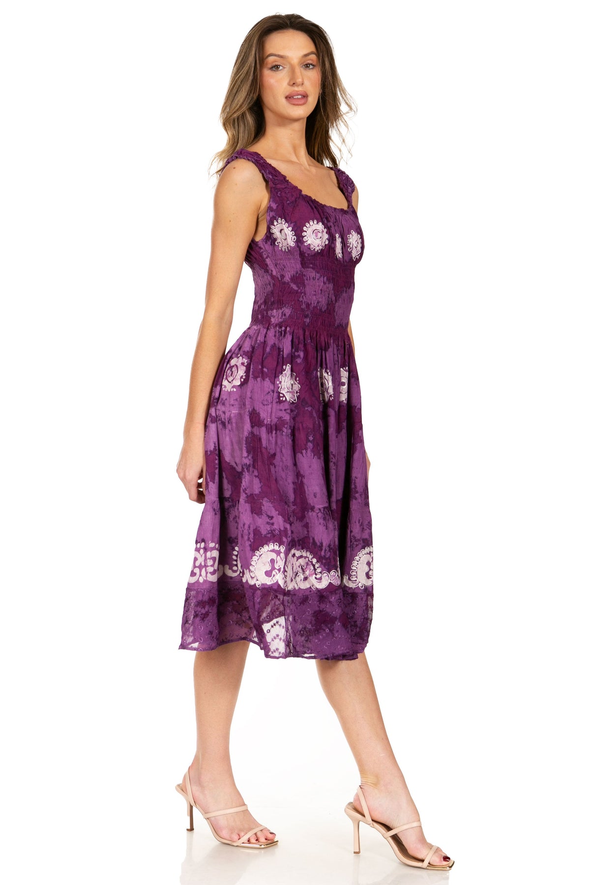 Sakkas Alba Off-Shoulder Midi Dress