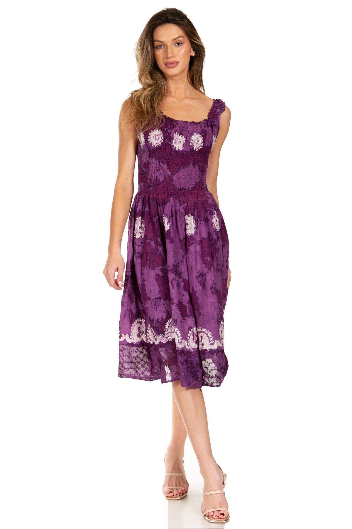 Sakkas Alba Off-Shoulder Midi Dress
