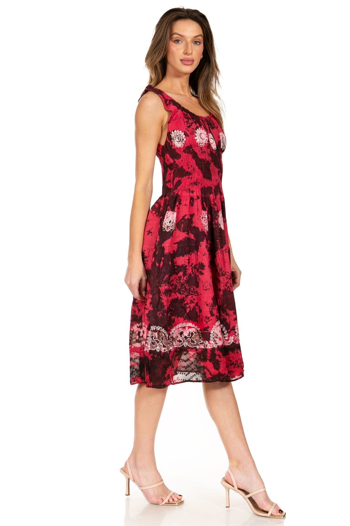 Sakkas Alba Off-Shoulder Midi Dress
