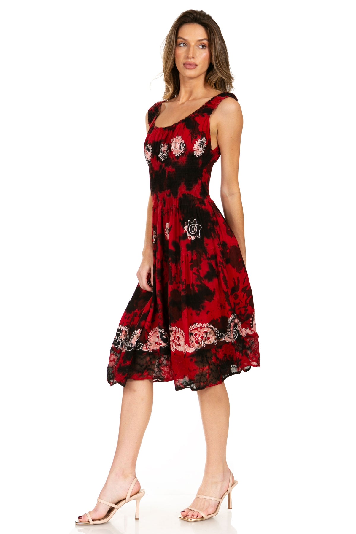 Sakkas Alba Off-Shoulder Midi Dress