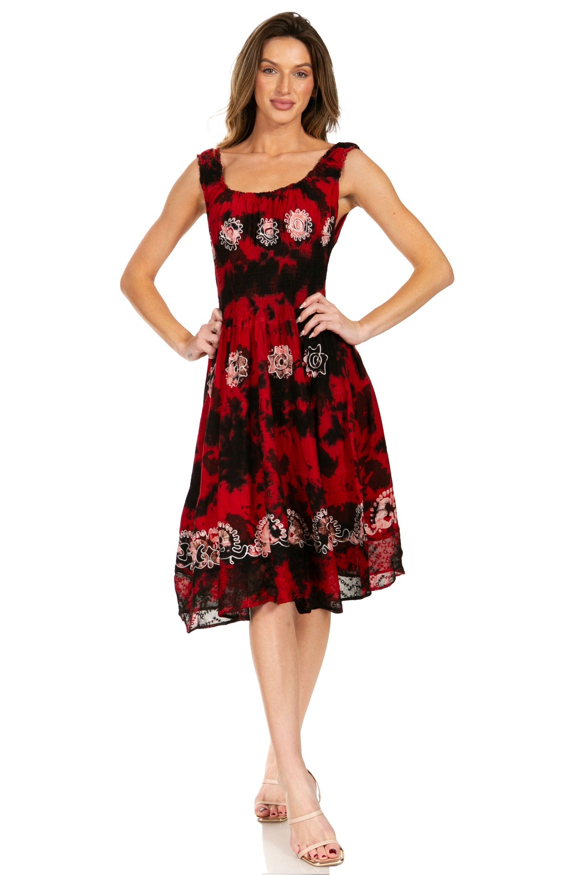 Sakkas Alba Off-Shoulder Midi Dress
