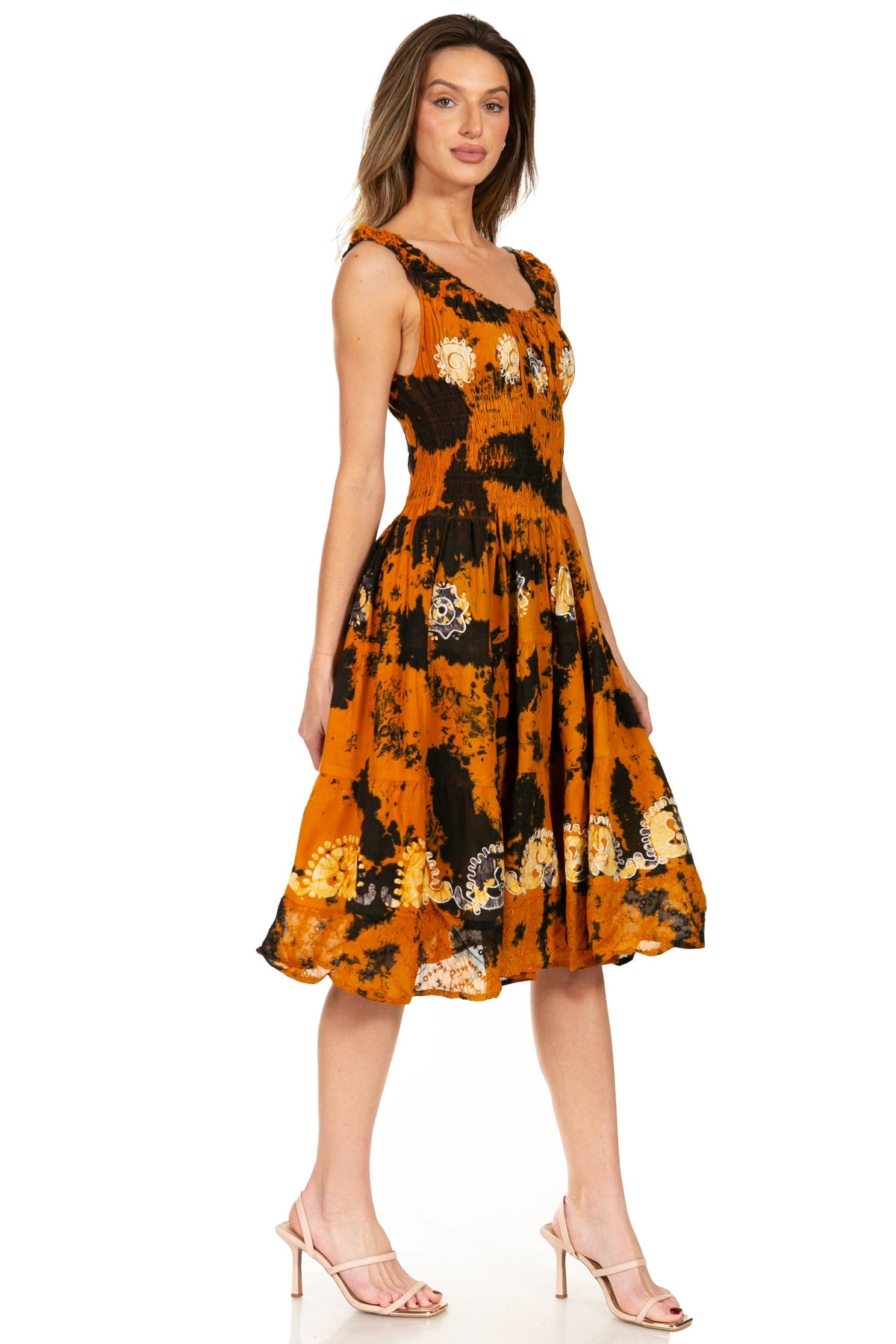 Sakkas Alba Off-Shoulder Midi Dress