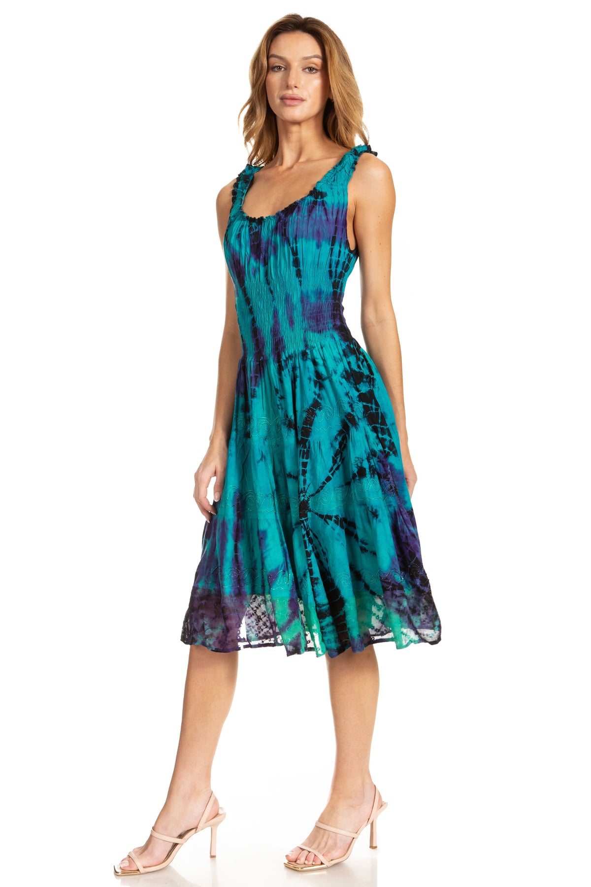 Sakkas Alba Off-Shoulder Midi Dress