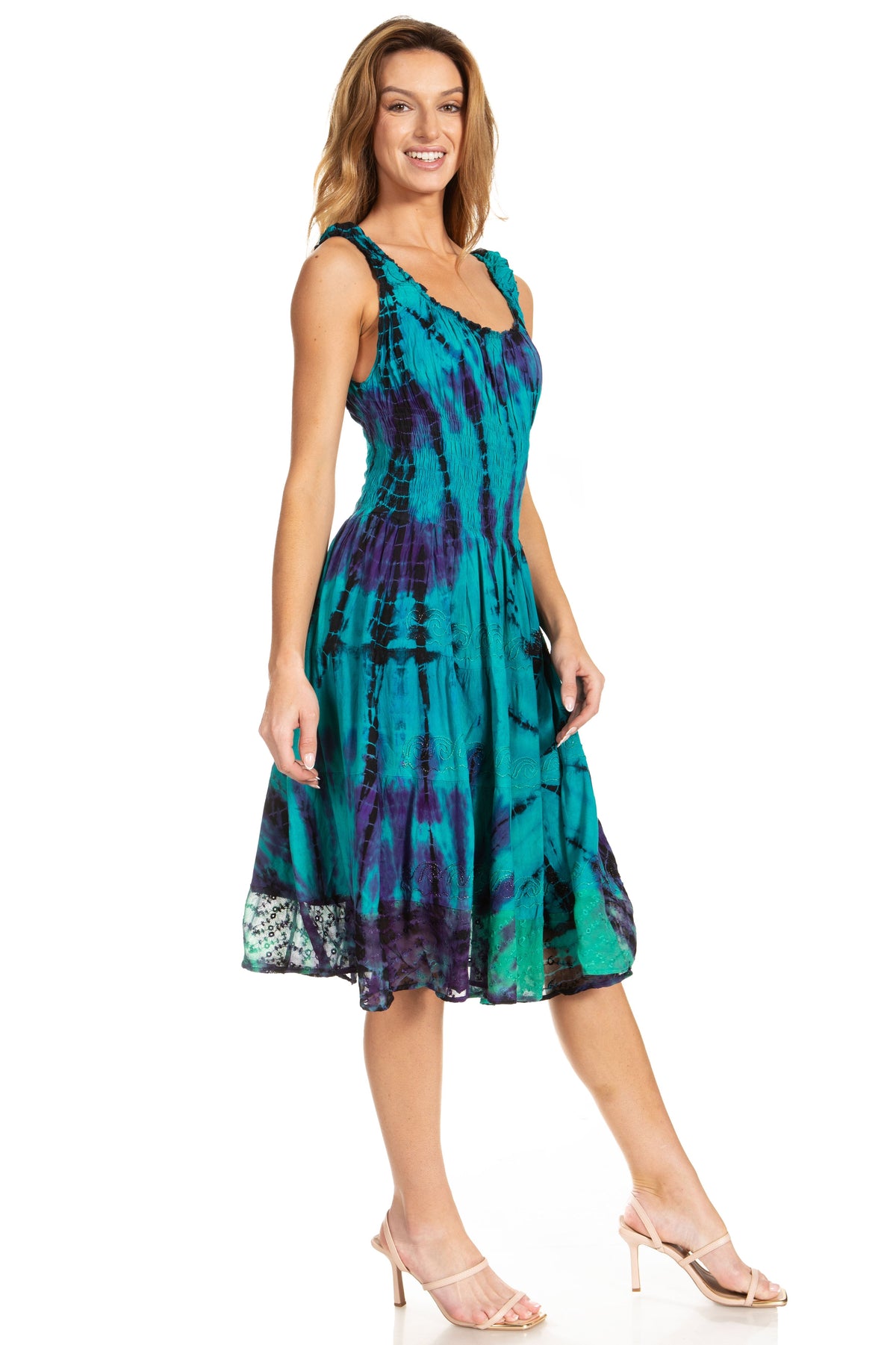 Sakkas Alba Off-Shoulder Midi Dress
