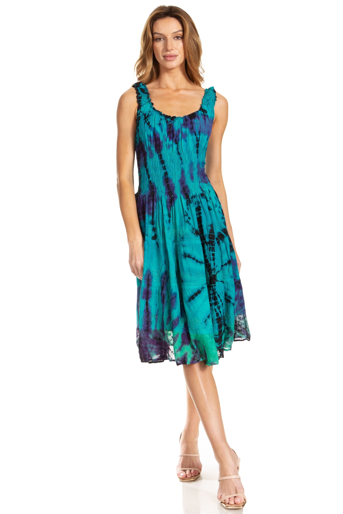 Sakkas Alba Off-Shoulder Midi Dress