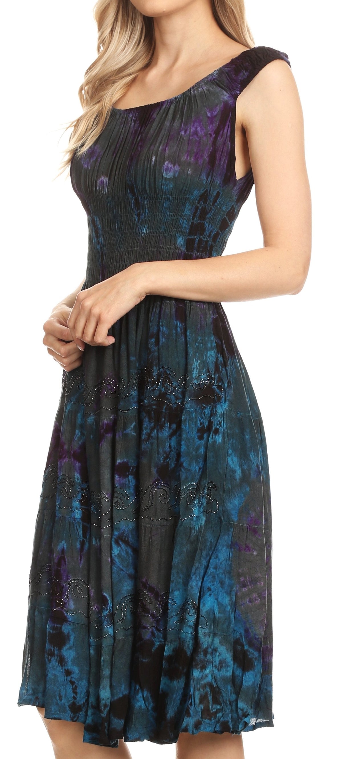 Sakkas Alba Off-Shoulder Midi Dress