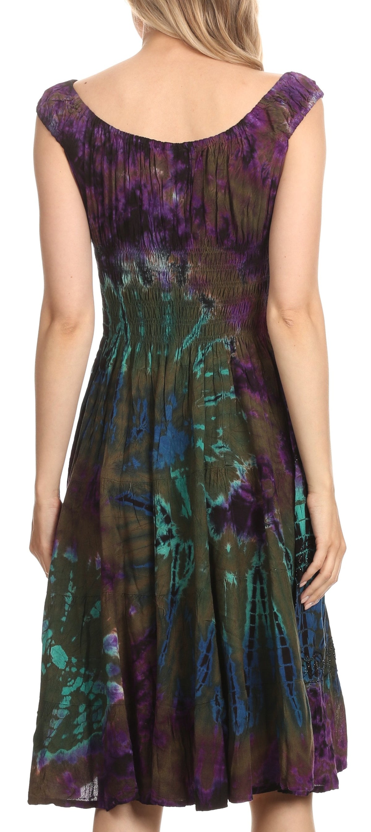 Sakkas Alba Off-Shoulder Midi Dress