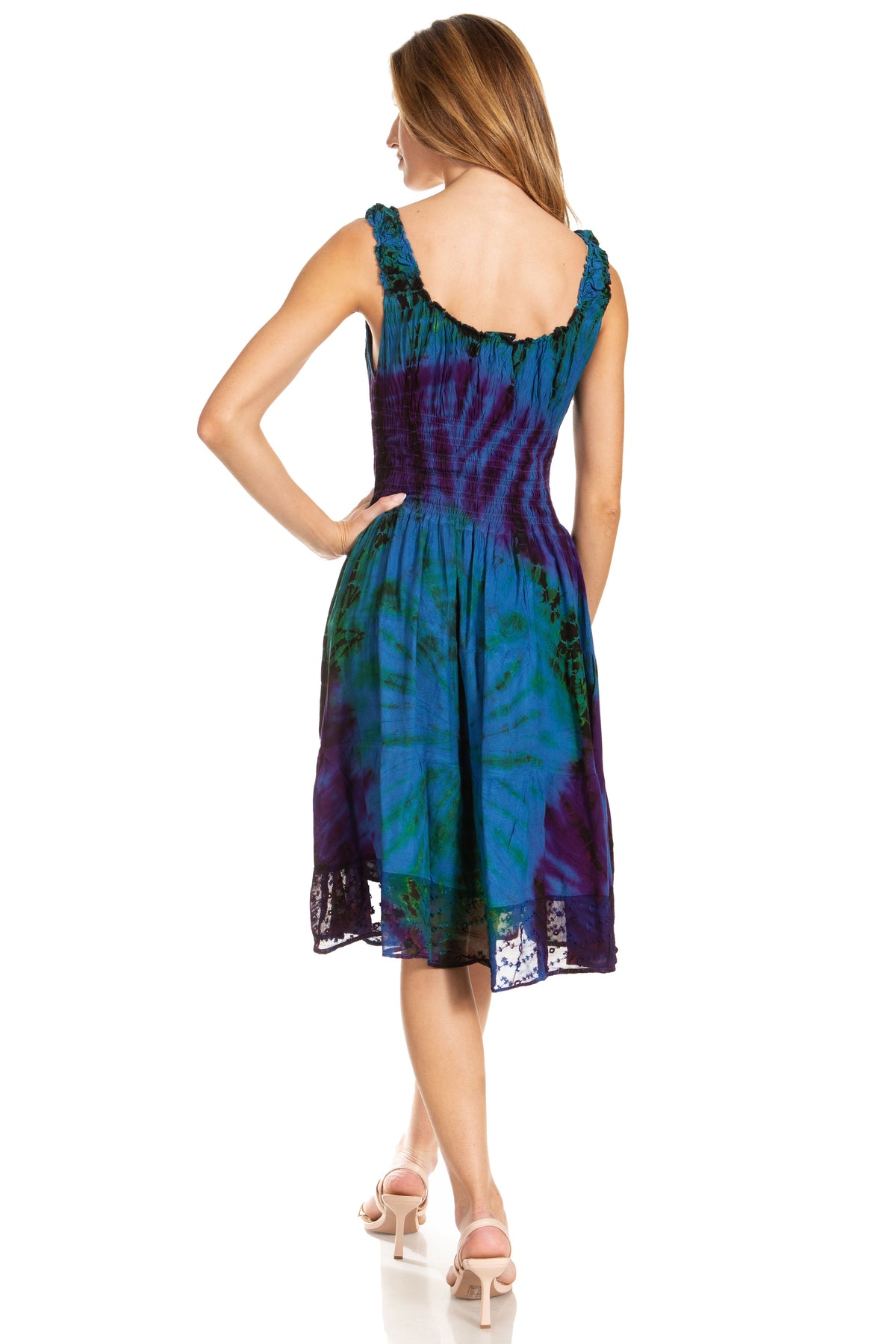 Sakkas Alba Off-Shoulder Midi Dress