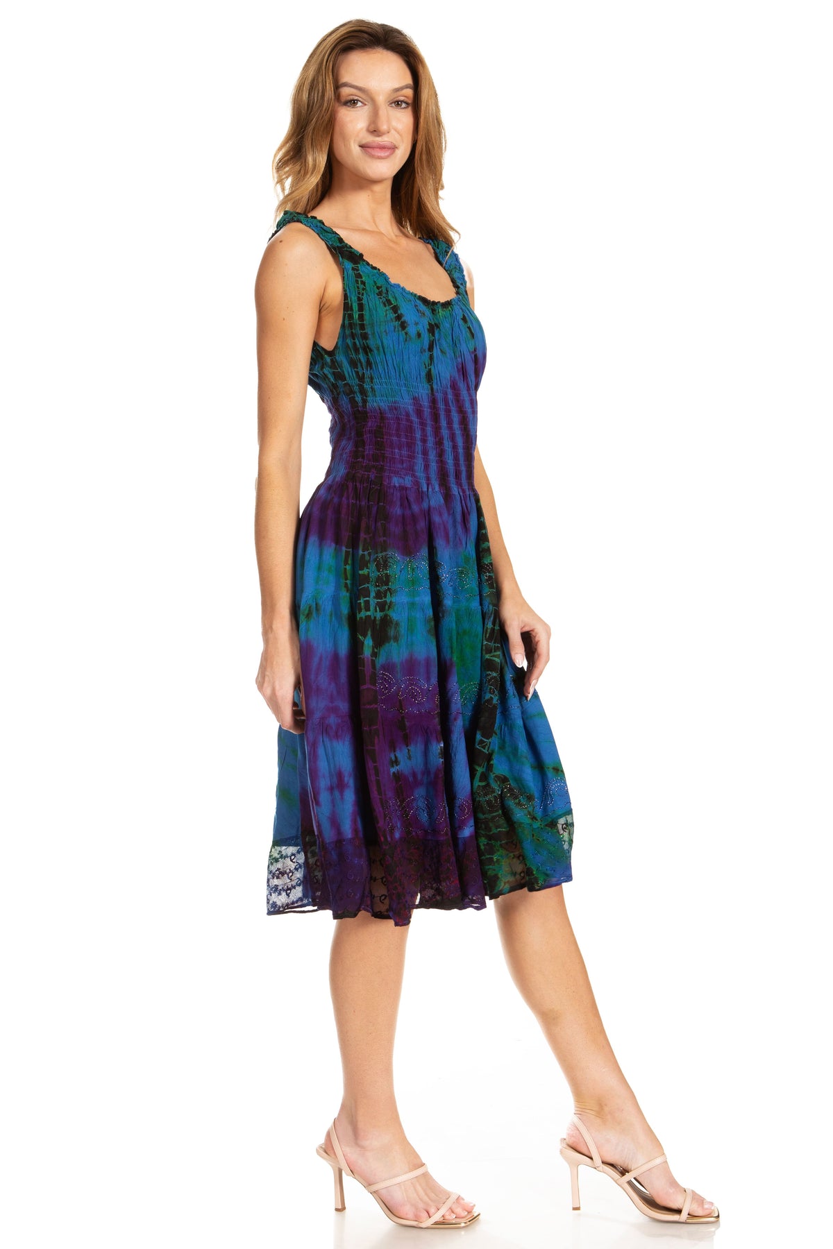 Sakkas Alba Off-Shoulder Midi Dress