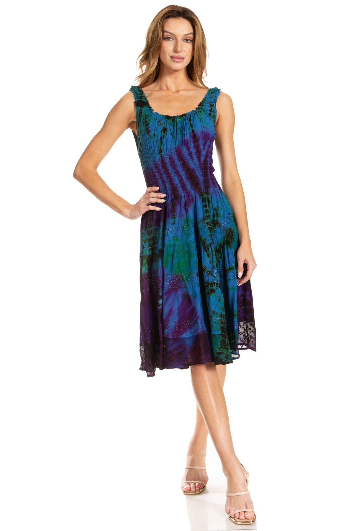 Sakkas Alba Off-Shoulder Midi Dress