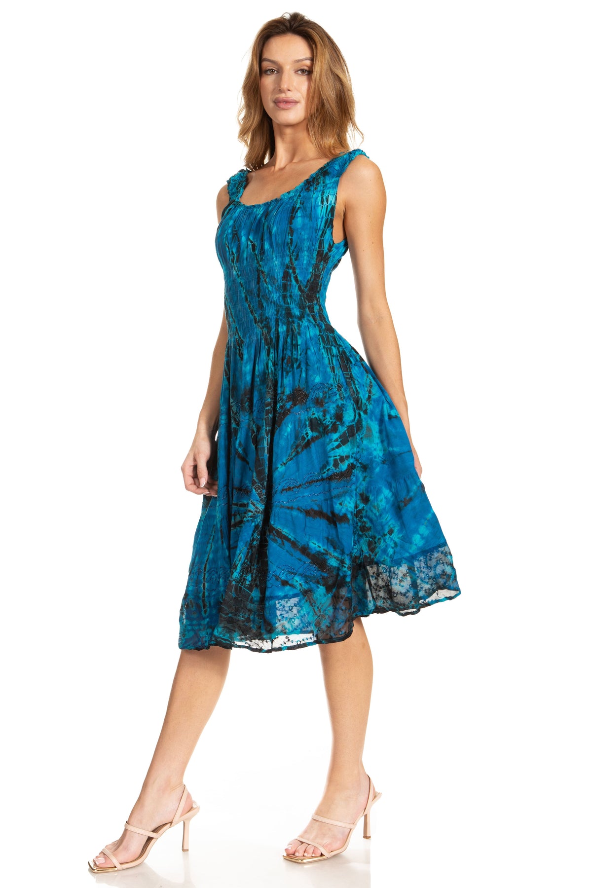 Sakkas Alba Off-Shoulder Midi Dress