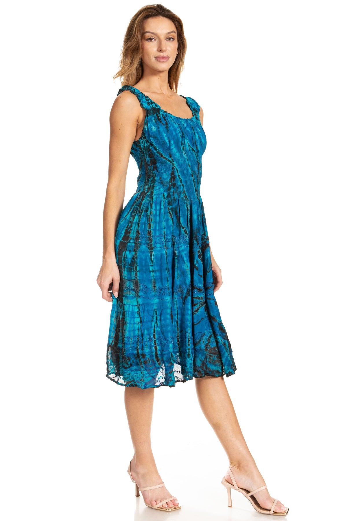 Sakkas Alba Off-Shoulder Midi Dress