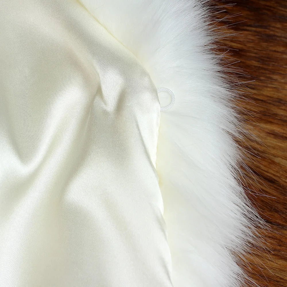 Elegant Faux Fur Coat Women Mink Fur Coat Warm Long Sleeve Female Outerwear Autumn Winter Coat Jacket Hairy Overcoat