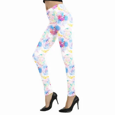 Leggings Leopard Women Leopard Print Leggings Spring And Autumn High Elasticity Pant Leggins High Waist Elastic Legging