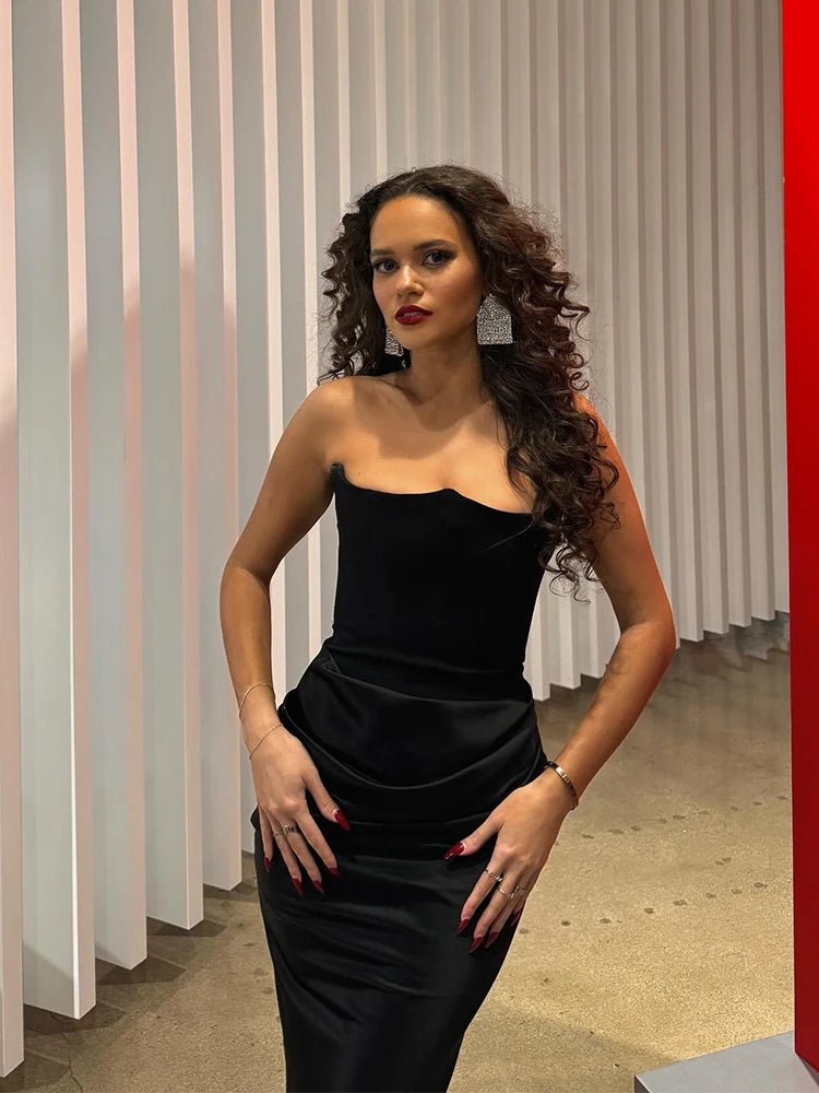 BEAUTY CLOSET COLLECTION  -  Sexy Dress Elegant Backless