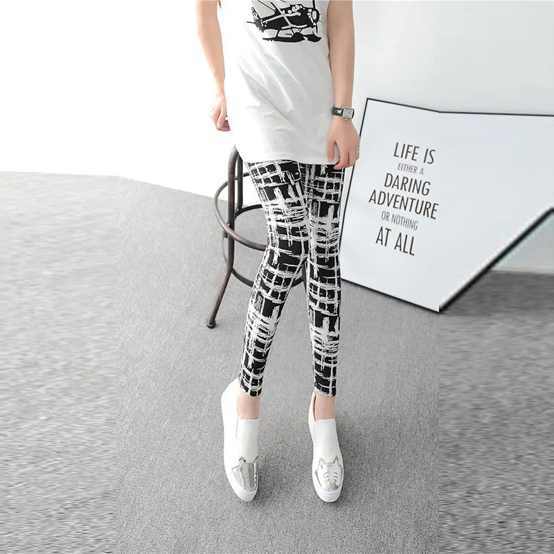 Leggings Leopard Women Leopard Print Leggings Spring And Autumn High Elasticity Pant Leggins High Waist Elastic Legging