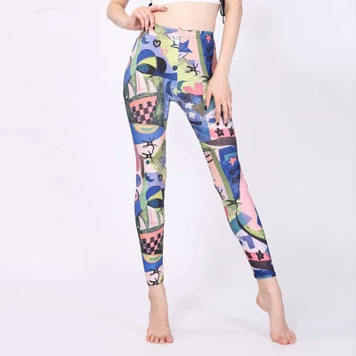 Leggings Leopard Women Leopard Print Leggings Spring And Autumn High Elasticity Pant Leggins High Waist Elastic Legging