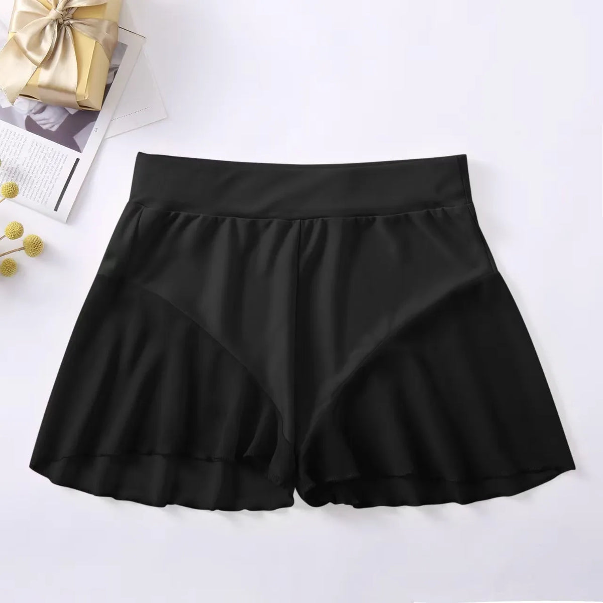 Ruffles Panties Ladies Sexy Pants Skirt Briefs High Waist Underwear Comfortable Solid Color Underpants Nightclub Womens Panty