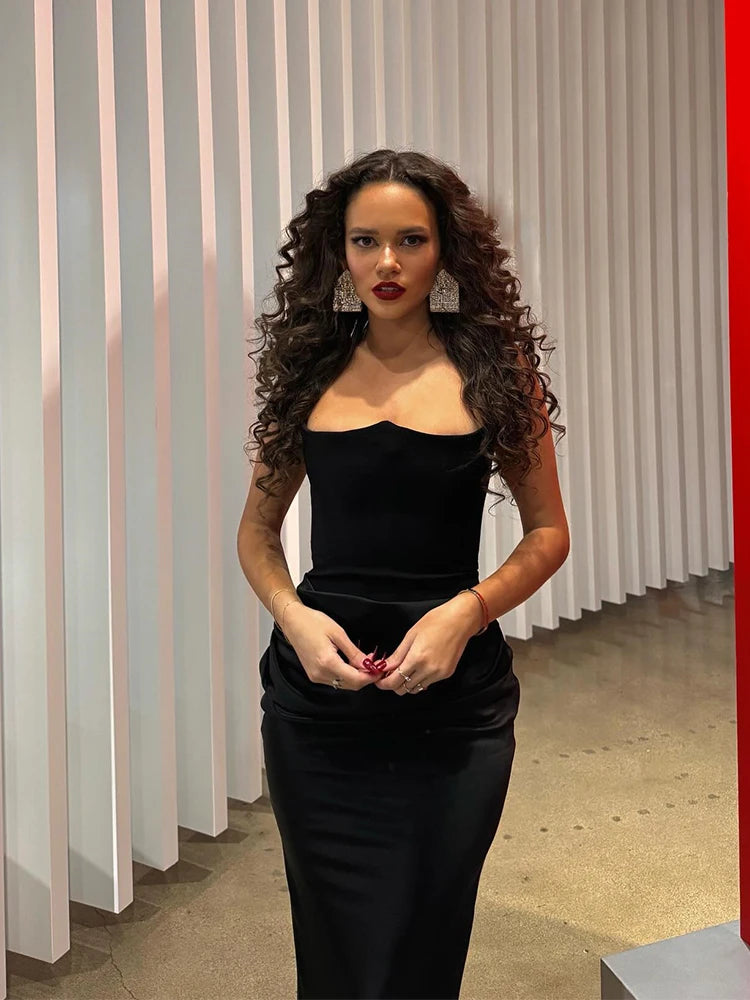 BEAUTY CLOSET COLLECTION  -  Sexy Dress Elegant Backless